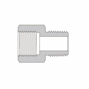 Переходник HJFMJ-RG8-NPT8-SS из SS316 HJFMJ-RG8-NPT8-SS  SS-PA-RG8-NS8   