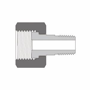 Трубная муфта HJFMHJ-GM20-NPT4-SS из SS316 HJFMHJ-GM20-NPT4-SS  SS-PUP-MS20-NS4   