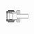 Переходник HJKG-GZ18-FT12-SS из SS316 HJKG-GZ18-FT12-SS  SS-R-ML18-FT12 CR 18M-12  