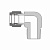 Угольник ввертной HJKML-YZ4-RT6-SS из SS316 HJKML-YZ4-RT6-SS SS-400-2-6RT SS-LM-FL4-RT6   