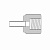 Переходник с внутренней резьбой HJGF-MT8-RG4-SS из SS316 HJGF-MT8-RG4-SS SS-8-MTA-7-4RG SS-AF-MT8-RG4   