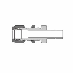 Переходник с монтажной гайкой HJCKG-YZ4-FT4-SS из SS316 HJCKG-YZ4-FT4-SS  SS-BR-FL4-FT4 CBR 4-4  