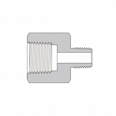 Переходник HJFMJ-NPT16-NPT2-SS из SS316 HJFMJ-NPT16-NPT2-SS  SS-PA-NS16-NS2   